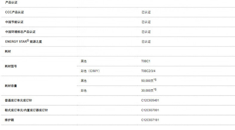 愛普生（EPSON）AM-C6000a A4/A3彩色企業(yè)級墨倉式陣列復(fù)合機