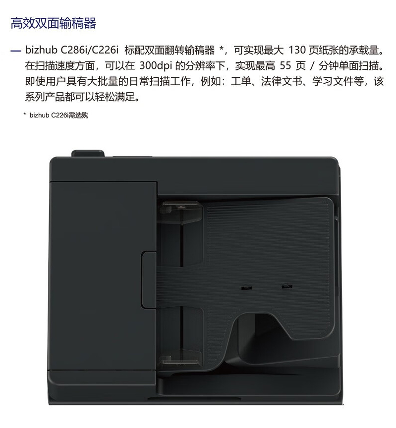 柯尼卡美能達（KONICA MINOLTA） C226i/c286i A3彩色復合機